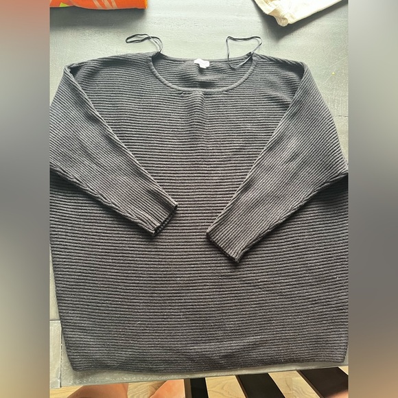 Black Kismet M Wide Fit Classic Long Sleeve Black Sweater - Picture 1 of 5